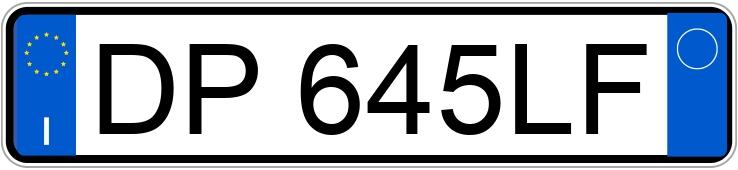 Numer rejestracyjny DP645LF posiada FORD Fiesta 5a serie