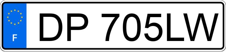 Numer rejestracyjny DP705LW posiada RENAULT CAPTUR