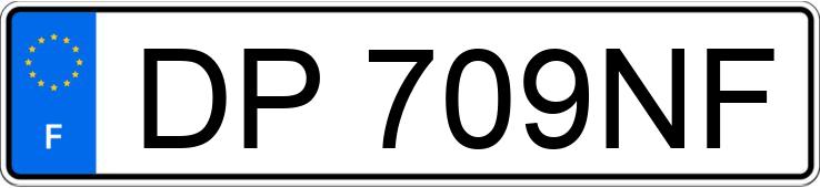 Numer rejestracyjny DP709NF posiada VOLKSWAGEN GOLF VII