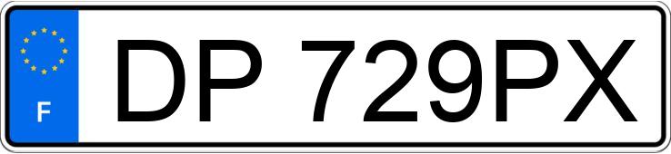 Numer rejestracyjny DP729PX posiada PEUGEOT 205