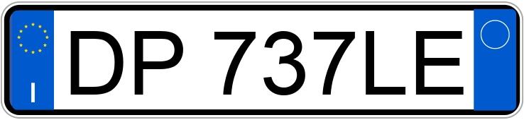 Numer rejestracyjny DP737LE posiada SEAT Ibiza 3a serie Numer rejestracyjny DP737LE posiada SEAT Ibiza 3a serie