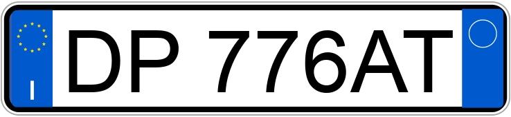 Numer rejestracyjny DP776AT posiada RENAULT Trafic 3a serie