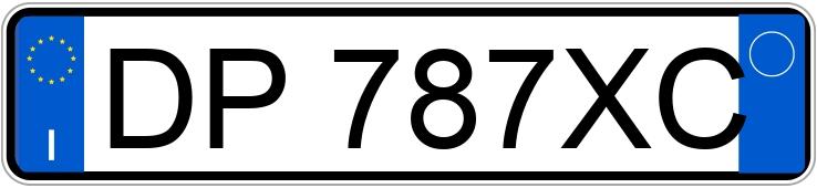 Numer rejestracyjny DP787XC posiada PEUGEOT 107