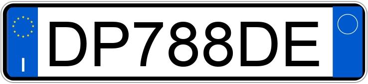 Numer rejestracyjny DP788DE posiada TOYOTA Corolla