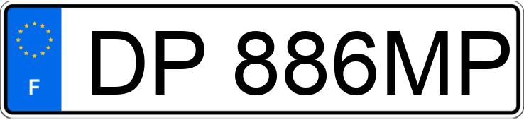 Numer rejestracyjny DP886MP posiada CITROEN SAXO