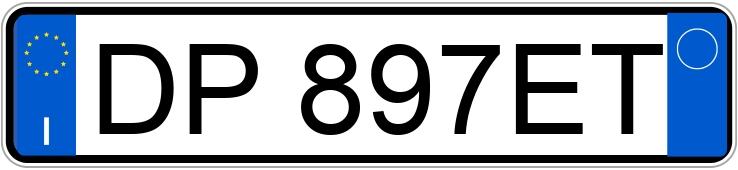 Numer rejestracyjny DP897ET posiada MINI Mini 3a serie