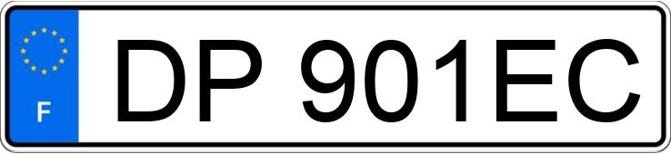 Numer rejestracyjny DP901EC posiada PEUGEOT 308