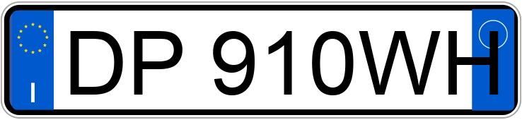 Numer rejestracyjny DP910WH posiada MERCEDES Classe C