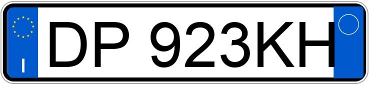 Numer rejestracyjny DP923KH posiada CITROEN C4