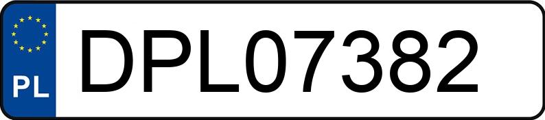 Numer rejestracyjny DPL 07382 posiada AUDI Q7 - DPL07382