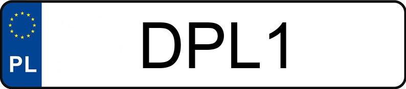 Numer rejestracyjny DPL 1 posiada DODGE Grand Caravan 3.6 Kat. MR`11 GT Aut. - DPL1