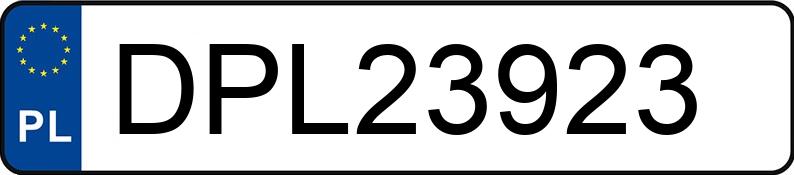 Numer rejestracyjny DPL 23923 posiada OPEL MERIVA - DPL23923 Numer rejestracyjny DPL 23923 posiada OPEL MERIVA - DPL23923