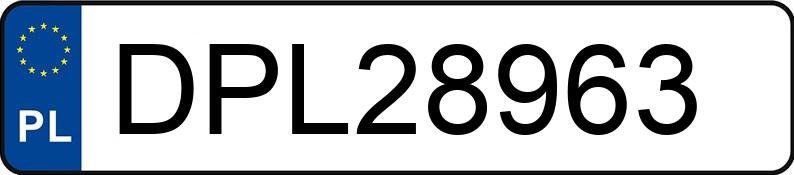 Numer rejestracyjny DPL 28963 posiada MERCEDES-BENZ A 190 - DPL28963