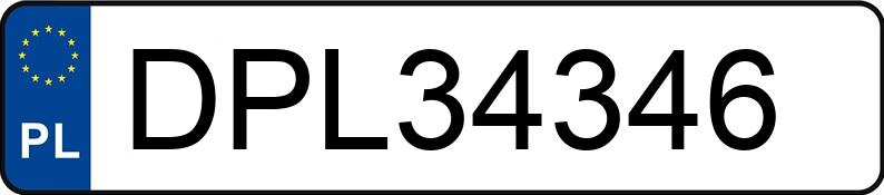 Numer rejestracyjny DPL 34346 posiada FORD FIESTA - DPL34346