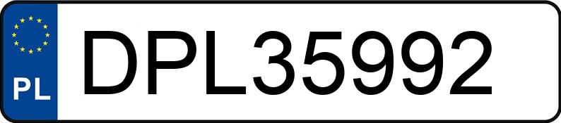 Numer rejestracyjny DPL 35992 posiada FORD MONDEO - DPL35992