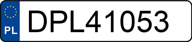 Numer rejestracyjny DPL 41053 posiada AUDI A6 - DPL41053 Numer rejestracyjny DPL 41053 posiada AUDI A6 - DPL41053