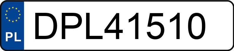 Numer rejestracyjny DPL 41510 posiada AUDI A6 Avant 2.7 TDi MR`09 E4 4F A6 Avant 2.7 TDi MR`09 E4 4F - DPL41510