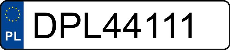 Mistrz parkowania w pojeździe o numerach DPL44111
