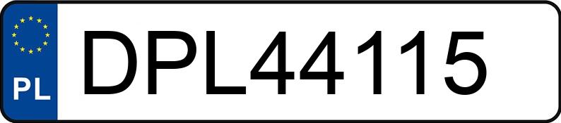 Le numéro d’enregistrement DPL 44115 a VOLKSWAGEN Golf VII Variant 1.2 TSI MR`12 E6 Start BMT - DPL44115