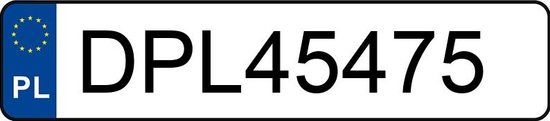 Il numero di registrazione DPL 45475 ha CHEVROLET CRUZE KL1J - DPL45475