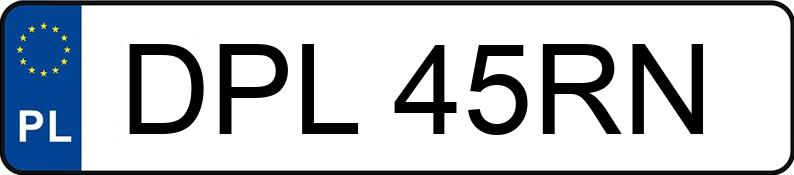 Numer rejestracyjny DPL 45RN posiada AUDI A8L 4.2 QUATTRO - DPL45RN