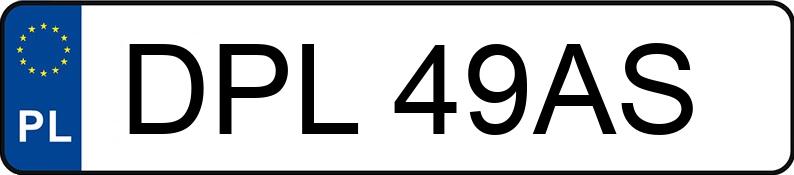 Numer rejestracyjny DPL 49AS posiada RENAULT LAGUNA - DPL49AS