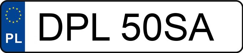 Numer rejestracyjny DPL 50SA posiada AUDI A4 Avant 1.9 TDi Kat. MR`99 B5 Aut. - DPL50SA