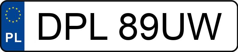 Numer rejestracyjny DPL 89UW posiada PEUGEOT 806 2.0 HDI Kat. 806 2.0 HDI Kat. - DPL89UW
