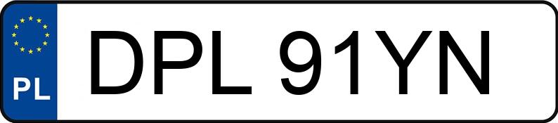 Numer rejestracyjny DPL 91YN posiada BMW 318 I - DPL91YN