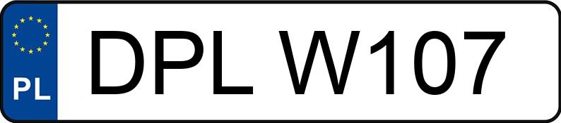 Numer rejestracyjny DPL W107 posiada HONDA PRELUDE - DPLW107 Numer rejestracyjny DPL W107 posiada HONDA PRELUDE - DPLW107