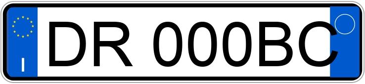 Numer rejestracyjny DR000BC posiada LAND ROVER RR Sport 1a serie
