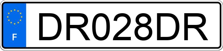 Numer rejestracyjny DR028DR posiada FIAT Panda 2a serie