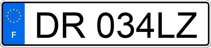 Numer rejestracyjny DR034LZ posiada RENAULT KADJAR