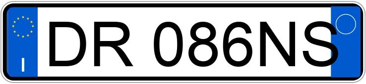 Numer rejestracyjny DR086NS posiada PEUGEOT 107