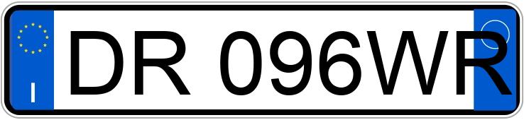 Numer rejestracyjny DR096WR posiada LANCIA Ypsilon 2a serie Numer rejestracyjny DR096WR posiada LANCIA Ypsilon 2a serie
