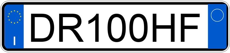 Numer rejestracyjny DR100HF posiada FORD Focus 2a serie