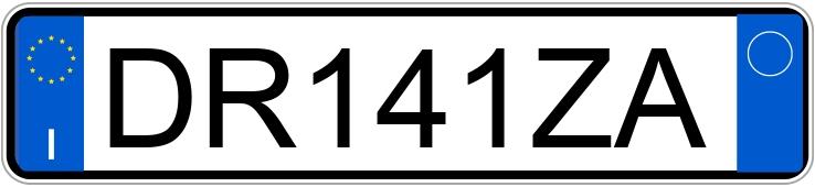 Numer rejestracyjny DR141ZA posiada MERCEDES Classe A