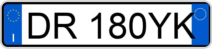 Numer rejestracyjny DR180YK posiada MERCEDES Classe C