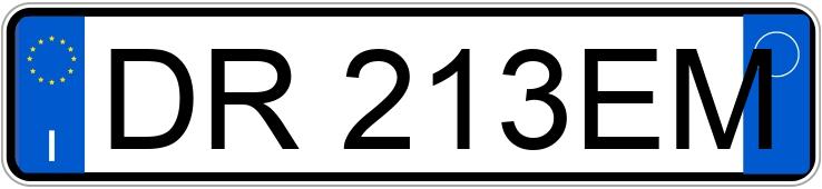 Numer rejestracyjny DR213EM posiada MERCEDES Classe A