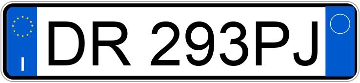 Numer rejestracyjny DR293PJ posiada CITROEN C4