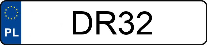 Numer rejestracyjny DR 32 posiada DODGE Grand Caravan 3.6 Kat. MR`11 SXT Aut. - DR32