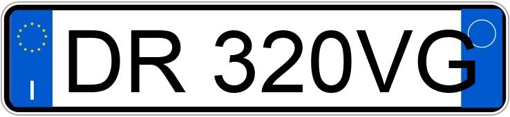 Numer rejestracyjny DR320VG posiada CITROEN C4