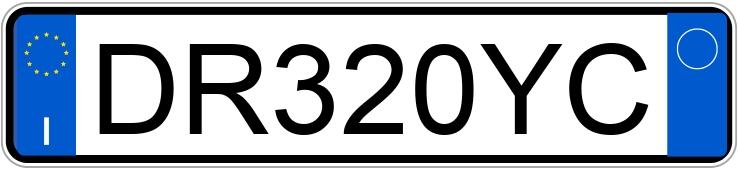 Numer rejestracyjny DR320YC posiada SEAT Ibiza 4a serie Numer rejestracyjny DR320YC posiada SEAT Ibiza 4a serie