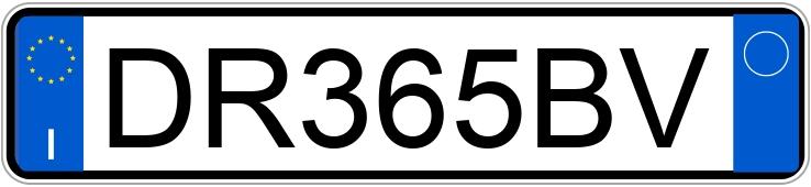 Numer rejestracyjny DR365BV posiada DODGE Journey