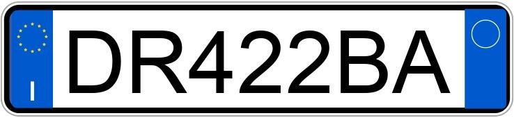 Pirat drogowy w pojeździe o numerach rejestracyjnych DR422BA