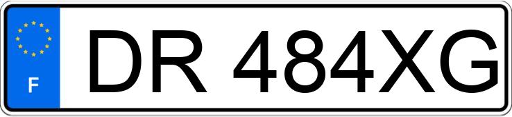Numer rejestracyjny DR484XG posiada Volkswagen Golf