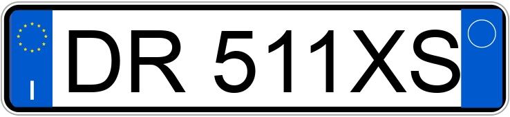 Numer rejestracyjny DR511XS posiada BMW Serie 1 Numer rejestracyjny DR511XS posiada BMW Serie 1