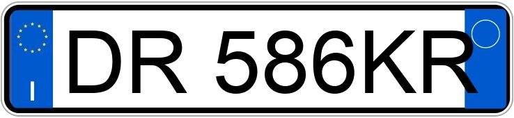 Numer rejestracyjny DR586KR posiada FIAT Panda 2a serie Numer rejestracyjny DR586KR posiada FIAT Panda 2a serie