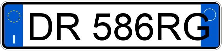 Numer rejestracyjny DR586RG posiada PEUGEOT 1007
