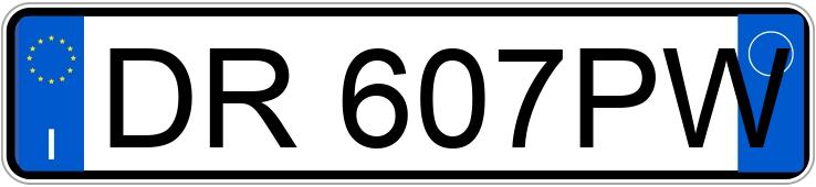 Numer rejestracyjny DR607PW posiada FIAT Punto 3a serie Numer rejestracyjny DR607PW posiada FIAT Punto 3a serie